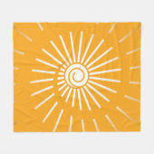 サンシャイン2 フリースブランケット (正面(横))