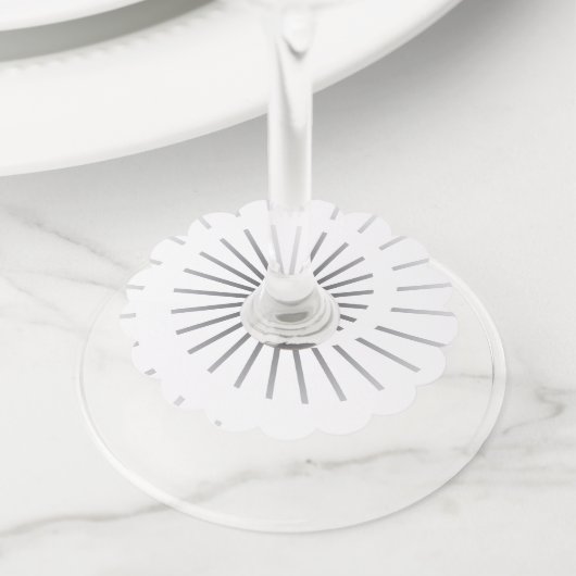 サンシャイン4 ワイングラスタグ (クローズアップ)