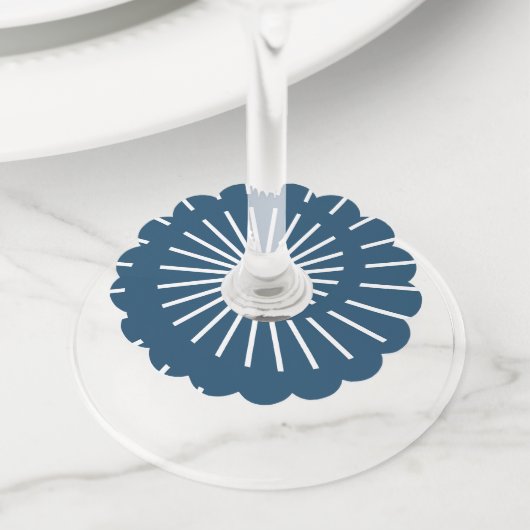 サンシャイン8 ワイングラスタグ (クローズアップ)