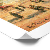 サンシャイン・アット・ルーアン， 1896 (油・オン・キャンバス) ポスター (角)