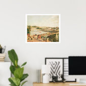 サンシャイン・アット・ルーアン， 1896 (油・オン・キャンバス) ポスター (ホームオフィス)