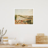 サンシャイン・アット・ルーアン， 1896 (油・オン・キャンバス) ポスター (キッチン)