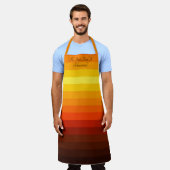 サンシャイン&アーストーンホスカラフルスエプロン エプロン (着用した状態)