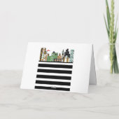 サンシャイン・イン・ザ・シティ・グリーティング・カード サンキューカード (裏面)