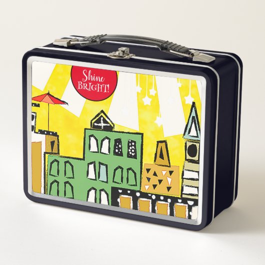 サンシャイン・イン・ザ・シティ・メタル・ランチボックス メタルランチボックス (正面)