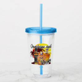 サンシャイン&ウイスキー アクリルタンブラー