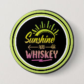 サンシャイン&ウイスキー 缶バッジ (正面)