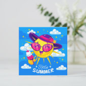 サンシャイン サマー グリーティング カード (スタンド正面)