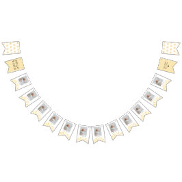 サンシャイン・サン・イエロー・誕生日・マイルストーンズ写真 バンティングフラッグ