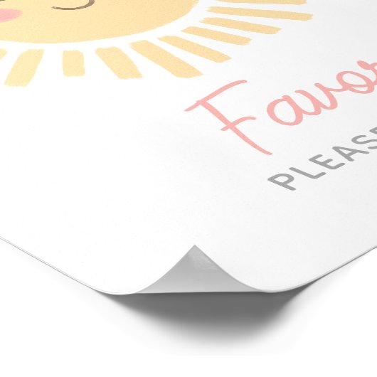 サンシャイン サン バースデー パーティー 景品 サイン (角)