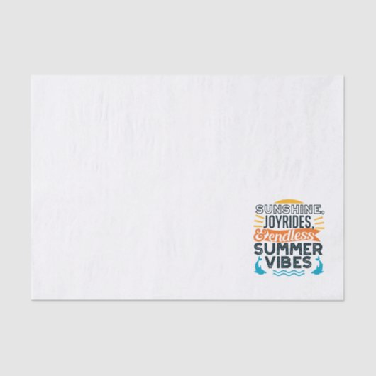 サンシャイン&ジョライド – エンドレスサマービベス引用文 薄葉紙 (正面)