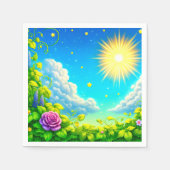 サンシャイン スタンダードカクテルナプキン (正面)