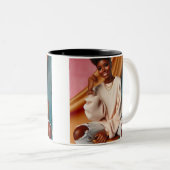 「サンシャイン&スライ」マグカップ ツートーンマグカップ (正面右)