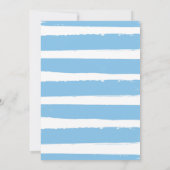 サンシャイン·バースデー·パーティー·ブルー·ア·リトル·サンシャイン 招待状 (裏面)