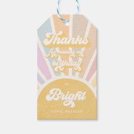 サンシャイン バースデー ボヘミア 1stトリップ アラウンド ザ サン ギフトタグ