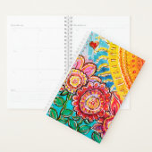 サンシャイン&フラワーズカラフルプランナー プランナー手帳 (ディスプレー)