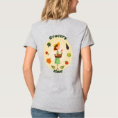 サンシャイン&ベジス | カスタムガーデンガールTシャツ Tシャツ (裏面)