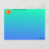 サンシャイン ポストカード (裏面)