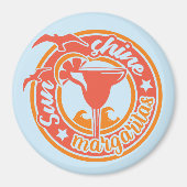 サンシャイン&マルガリタスクルーズドア マグネット (正面)