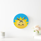 サンシャイン ラウンド壁時計 (ホーム)
