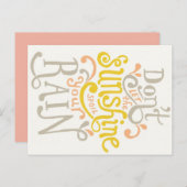 サンシャイン&レインハガキ ポストカード (正面/裏面)