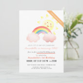 サンシャイン&レインボーガールバーチャルバースデーパーティー 招待状 (スタンド正面)