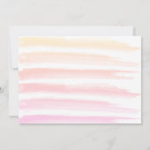 サンシャイン&レインボーガール1stフォトバースデーパーティー 招待状 (裏面)