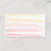 サンシャイン&レインボーベビーシャワー予約リクエスト エンクロージャーカード (裏面)