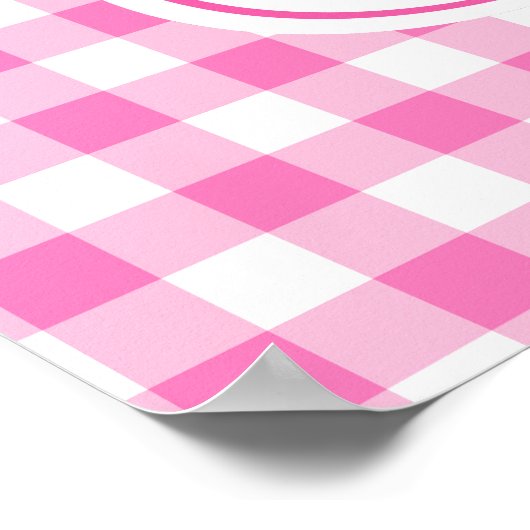 サンシャイン&レモネードピンク&イエローシャワーパーティー ポスター (角)