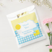 サンシャイン&レモネードブルー&イエロー フェイバーバッグ (封をした状態)