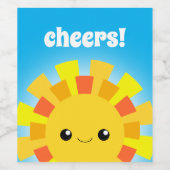 サンシャイン ワインラベル (シングルラベル)