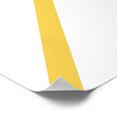 サンシャイン | 名前 こんにちは モダン スカンディ マスタード サン ポスター (角)