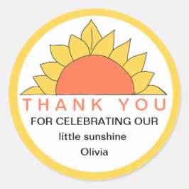サンシャイン 感謝の気持ち ステッカー