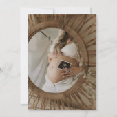 サンシャイン　男女兼用ベビーシャワー 招待状 (裏面)