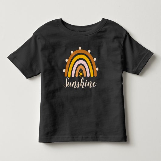 サンシャイン – Rainbow Sunshine Tシャツ (正面)
