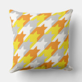 サンシャイ千鳥格子のン クッション (裏面)