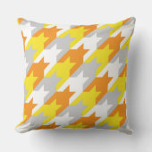 サンシャイ千鳥格子のン クッション (正面)