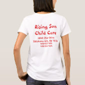 サンシャイ気にンTシャツ Tシャツ (裏面)