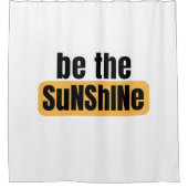 サンシャワーカーテンを引いている シャワーカーテン (正面)