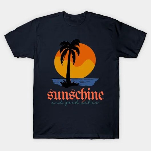 サンシュインと良い雰囲気 – Summer Vibes Tシャツ