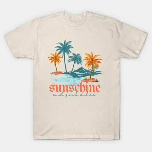 サンシュインと良い雰囲気 – Summer Vibes Tシャツ