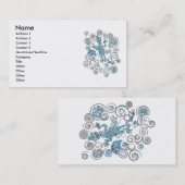 サンショウウオ 名刺 (正面/裏面)