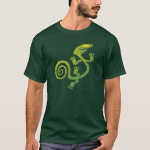 サンショウウオ(緑) Tシャツ