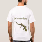 サンショウウオ Tシャツ (裏面)