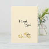 サンシーフローラル サンクスカード 招待状 (スタンド正面)