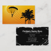 サンシーンスカイダイビング 名刺 (正面/裏面)