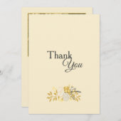 サンシ フラワール ありがとうカード 招待状 (正面/裏面)