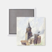 サンジェルマンデプレスチャーチパリ マグネット (正面/裏面)