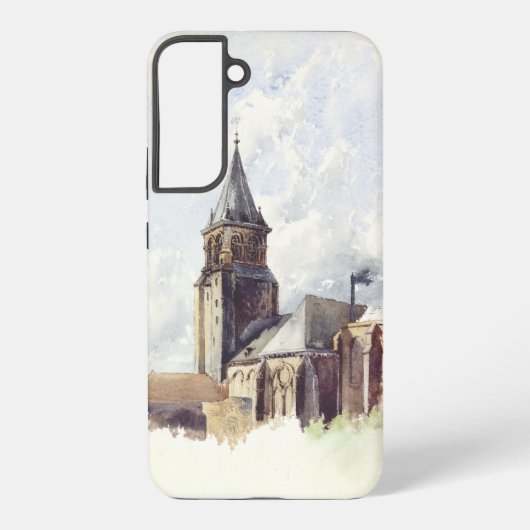 サンジェルマンデプレスチャーチパリ SAMSUNG GALAXYケース (裏面)