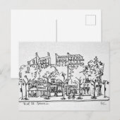 サンジェルマンデプレ |フランス,パリ ポストカード (正面/裏面)